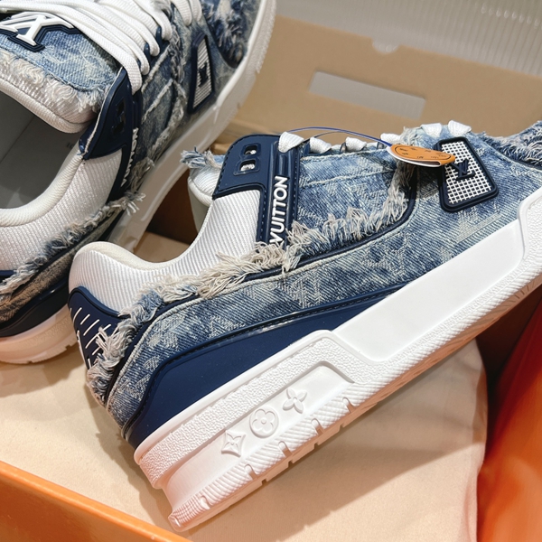 ルイヴィトン靴素材ディテール